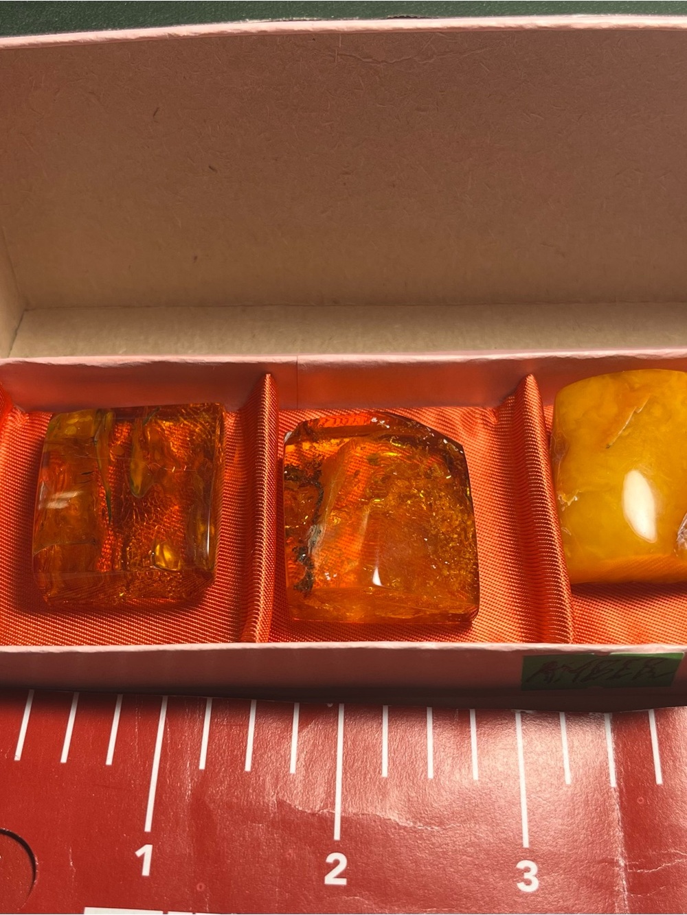KALININGRAD AMBER KIRIPHAT OCT25462-794.  Beautiful amber in original box.